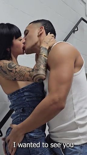 I fill my neighbor&#039;s pussy with cum in a public stairwell - Max Betancur &amp; Luna Vitaler..   Clip 1