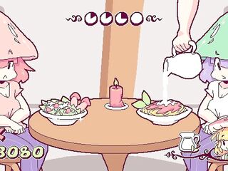 Getting Overwhelmed By HOT CUSTOMERS!!! - Shemale hentai di Funghi (Ft. Gumi)