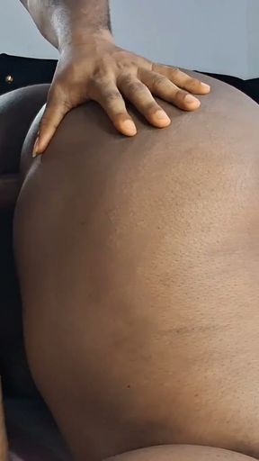 Backshots Fat ass ebony ass Bouncing on bbc   Clip 2