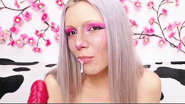 Gorgeous Skinny Blonde Satisfies Herself with a Dildo, Vibrator, and Fingers with a Plug in Her Ass!