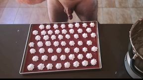Cicci77 and Pedro cumshot compilation is the preparation of the first and only all sperm meringues completely without eggs!