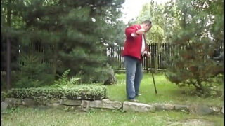 Blowjob, sædskud, par, håndjob, kondomløshed, gammel, gamle og unge, udendørs – unge homoseksuelle bliver kneppet i røven uden kondom