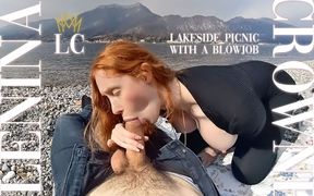 Lakeside Picnic with a Blowjob