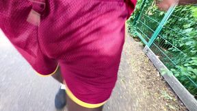Walking Commando Under a Scorching Heatwave…