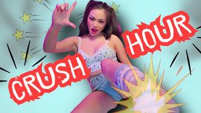 Crush Hour: ThePrincessLuxy turns your Sad little grapes into Whimpering targets under Her ruthless Heel - with ballbusting, CBT, and emasculation