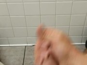 Nice quickie in random gas station bathroom