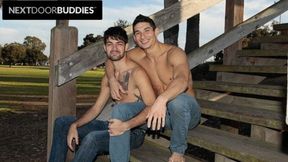 NextDoorBuddies - Beach Bros Enjoy Each Other&#039;s Cock