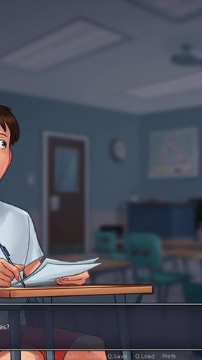 Powerful moment from &quot;I Touch My French Teacher&#039;s Tits (Summertime Saga #4) - Jazziuu&quot;