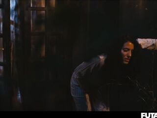 Lesbo Wife Turn Into Trans Tgirl Sex Demon - Coco Bae Grows Futanari Jock and Screws Matty Mila