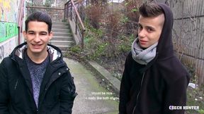 Hard Dick Action ~ Two Czech Twinks Get Fucked Raw - XXX Gay