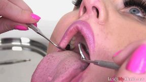 Inside My Mouth - Isabel Dark got mouth exam (HD)