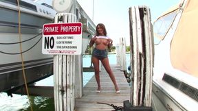 Busty latina amateur babe fucks her college crush