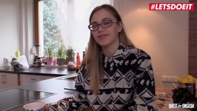 Super Shy Teen Explores Her New Sex Toy and Cums Hard