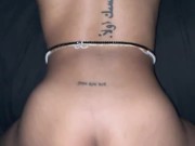 Freaky Ebony Next Door POV Complication Doggy Style Backshots Bonus Blow Job