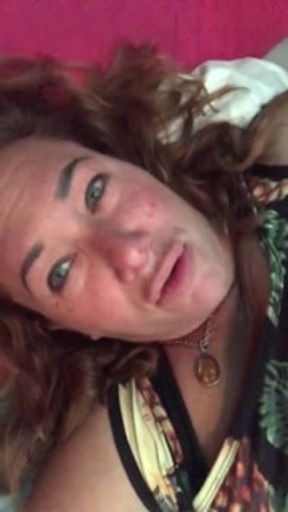 The solo cougar in her native habitat with sucking and fucking dildo, plus cum eating mating behavio