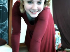 Cute nympho teen webcam striptease