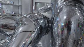 male sex robot pounds female fembot in doggy & cowgirl