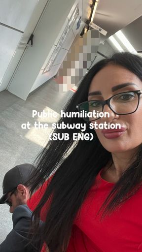 Public humiliation at the subway station SUB ENG HD