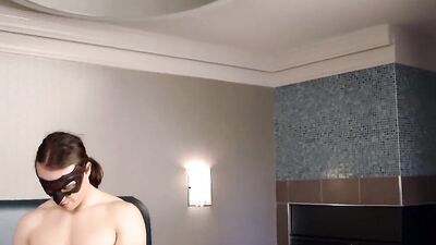 Uncut Cocked Hunk Ricky Fucks a Toy