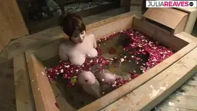 A sexy girl gets fingered then rides a monster cock to a cumshot