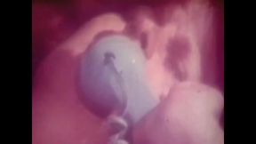 Stunning Vintage Solo Sex for a Hot Babe with Huge Boobs Fingering Her Hairy Pussy