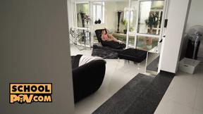 ”P-O-V - Surprise forusome with lesbos Angelika Grays, Francis Belle & Zazie Sk”