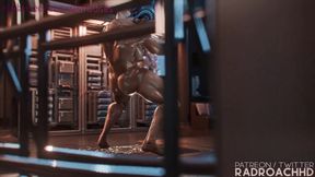 3D Overwatch Futanari