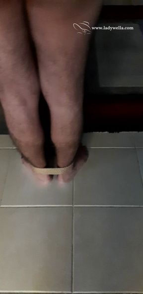 A little bit of punishment for my boy