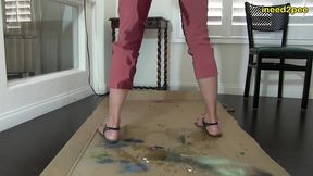 agatha tranced to pee uncontrollably when hearing trigger word