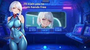 Succubus Ashley trains in her latex suit with a monster girl