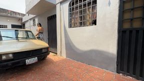 Kamila accelerates the car sharply