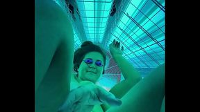 Tanning Booth Pussy Tease   Ass Spreading MISS LUCI