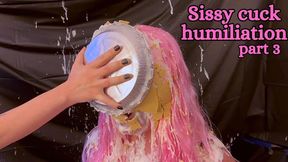 sissy cuck humiliation Part 3: Pie in the Face