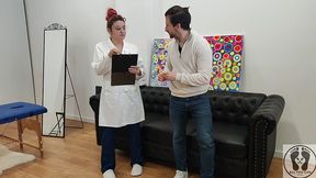 nurse makes handjob sperm donor breast feeding