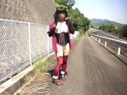 高速道路の側道でちょっとだけ露出。