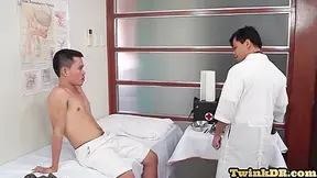 Nippon Twink Enjoys Analgaping And Analdildoing At Doctor