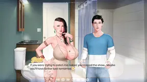 Stepmom and stepsister share a wild night with me