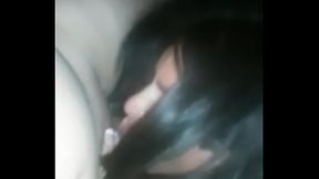Amateur shemale blowjob on bed