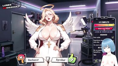Demo girl gets wrecked by greedy vtuber cumshot