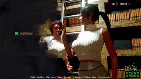 [Gameplay] Croft Adventures ep 3 - Lara Chupou Pau Preto Gigante no Glory Hole