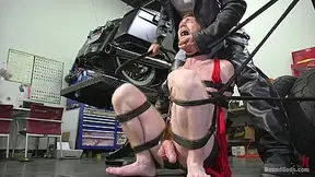 Lance Hart In Hot Biker Stud Captures A Hung Ginger And Mercilessly Fucks His Hole