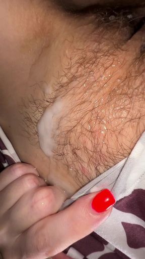 EXTREME CLOSE UP Sex with good girl it&#039;s very rear thing