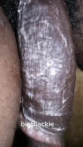 19 Year Old Boy with a Big Black Dick