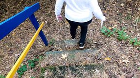 Her Breasts *** on the Fairground