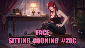 Face Sitting Gooning #20C: Heavy Facesitting Mind Fuck Goon State (Animated, Music)