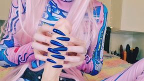 Nail fetish. My long and sharp nails will cause you significant damage