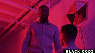 Interracial domination: blackgodz punishes twink with bbc and monster dildo