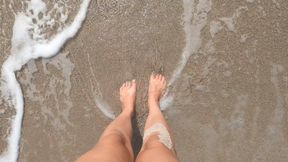Toes in the Sand