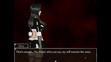 Resonance [ FUTANARI HENTAI Game PornPlay ] Ep.7 caught by suprise by the blue skin naughty succubus in the cave