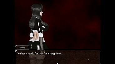 Resonance [ FUTANARI HENTAI Game PornPlay ] Ep.7 caught by suprise by the blue skin naughty succubus in the cave